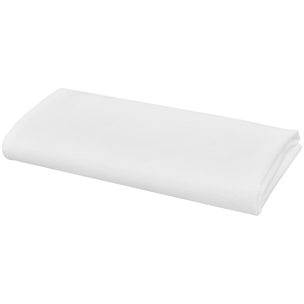 Vidaxl Servilleras blancas 100 piezas 50 x 50 cm