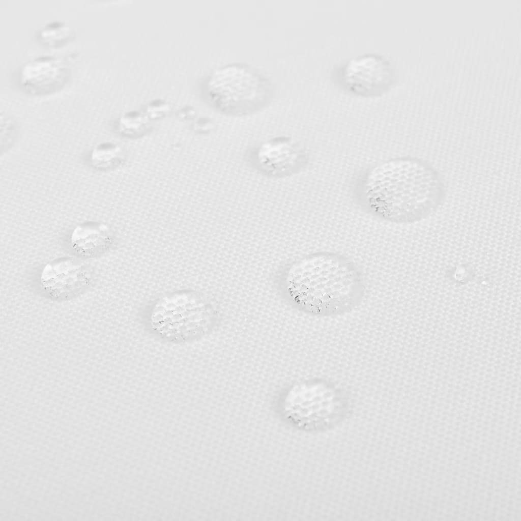 Compresse Vidaxl bianco 5 pezzi 130 x 130 cm