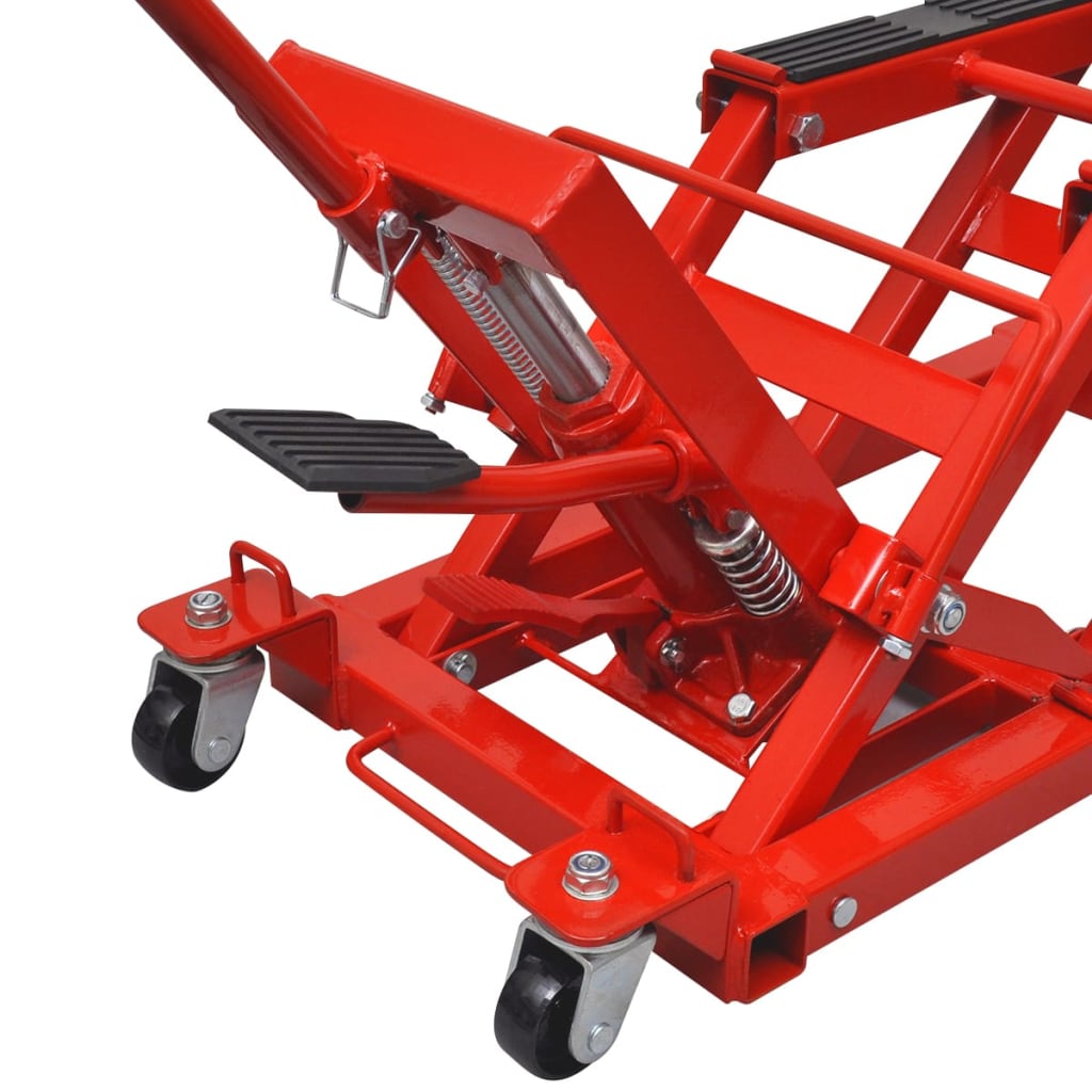Vidaxl Motor hidráulico ATV Krik 680 kg rojo