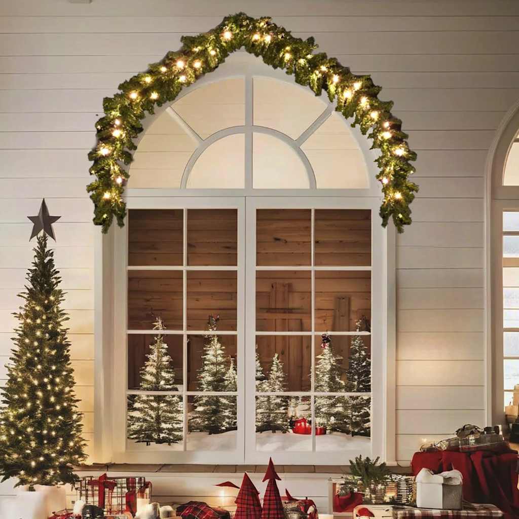 Guirnaldas de Navidad de Vidaxl con luces LED 5 m