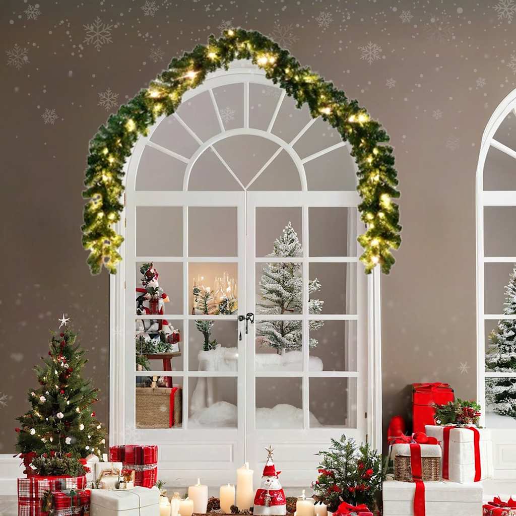 Guirnaldas de Navidad de Vidaxl con luces LED de 20 m