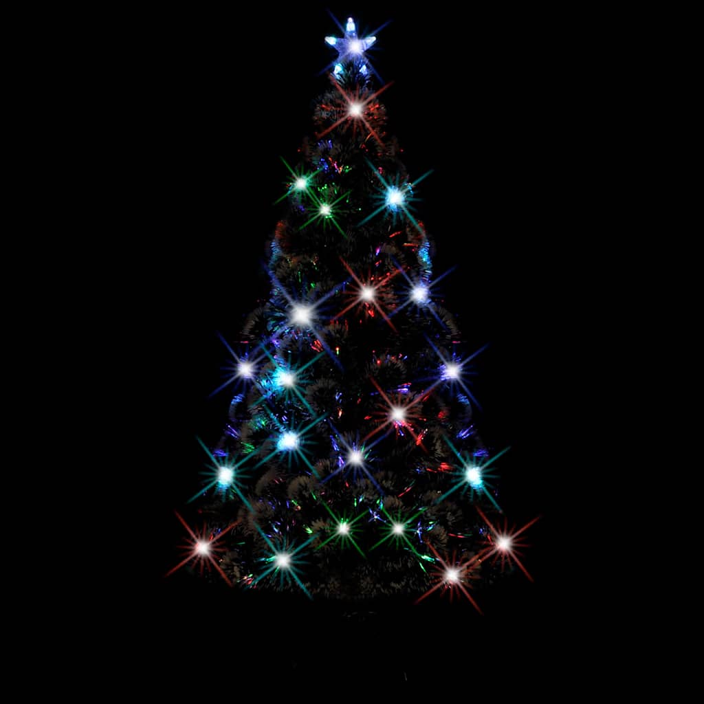 Árbol de Navidad Vidaxl con LED y Fiber Optic de 150 cm estándar