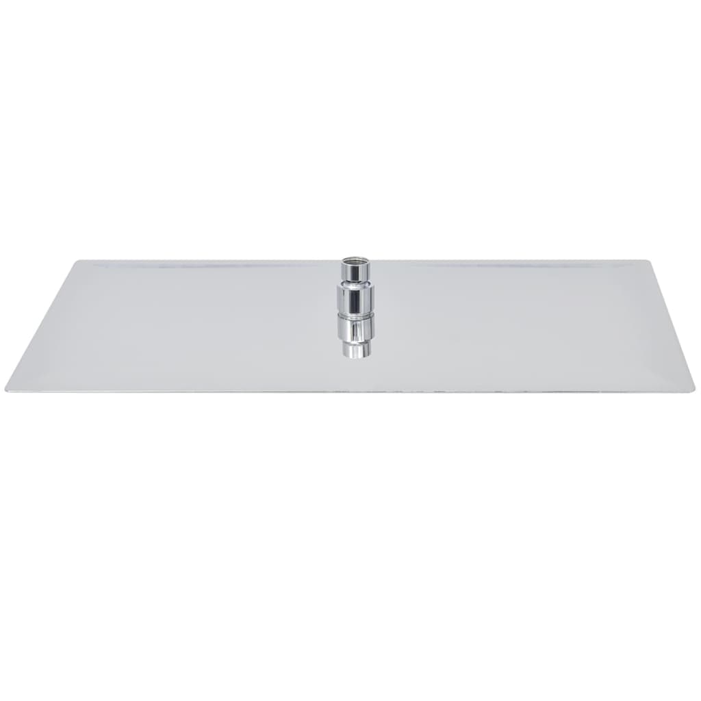 VIDAXL PAU PAU PAZIO RETTANGULARE RECTANGULARE 30X50 CM Acciaio inossidabile