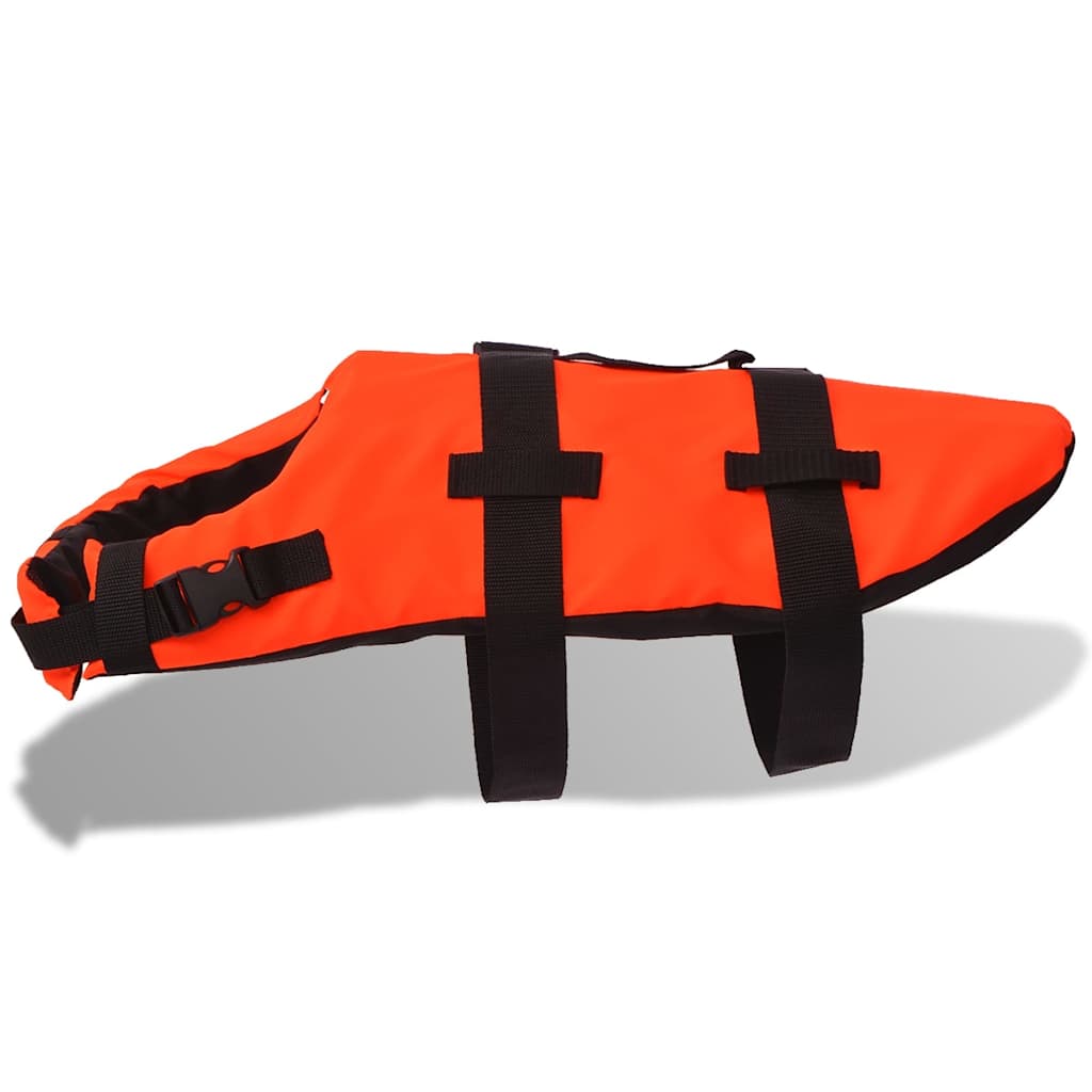 Vidaxl Dog swimming vest l Orange