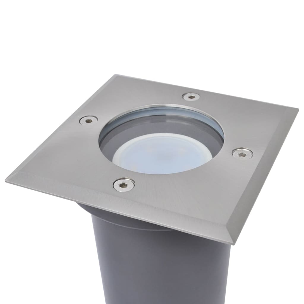 Vidaxl LED Land Spot al di fuori di 3 pezzi quadrati