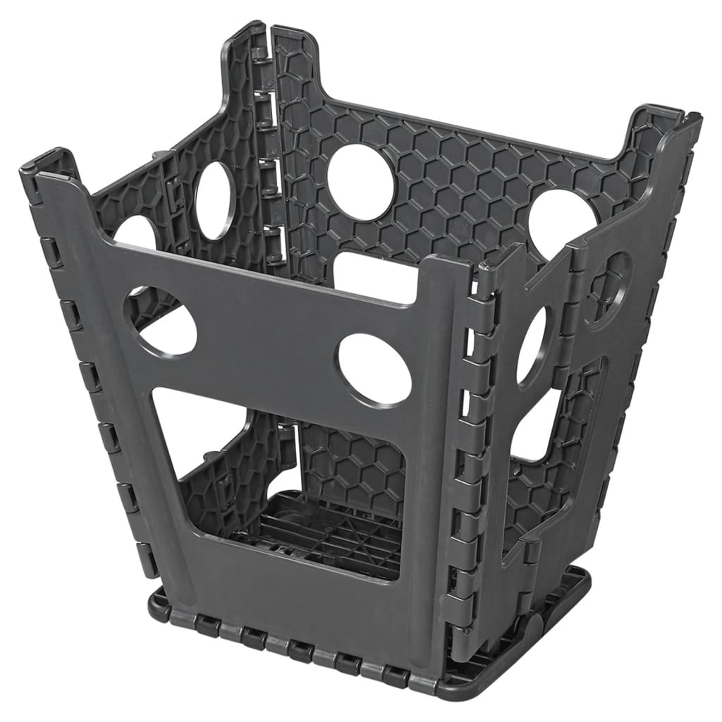 Proplus Piegable Step Black Grey 29 x 21,5 x 39,5 cm