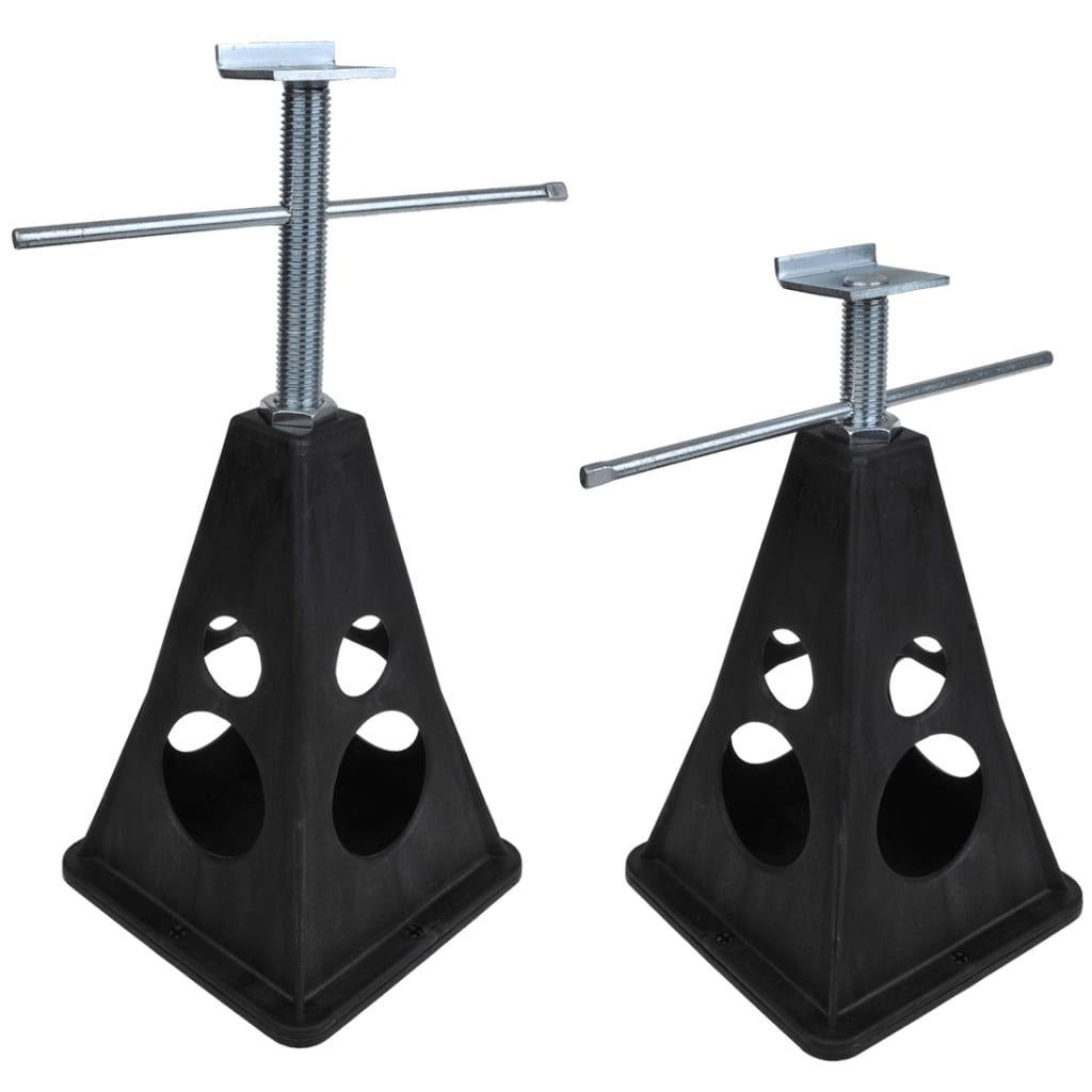 Proplus Caravan Corner Support impostato fino a 3000 kg 4 pezzi