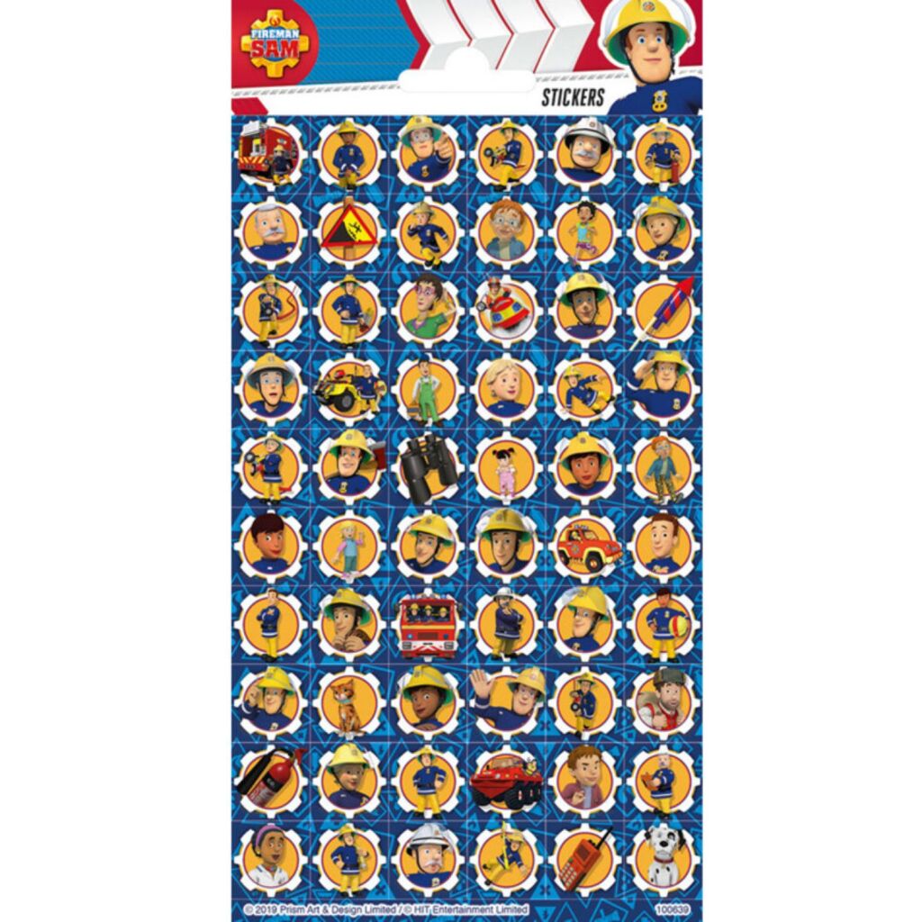 Pompiere Sam Stickervel Fireman Sam