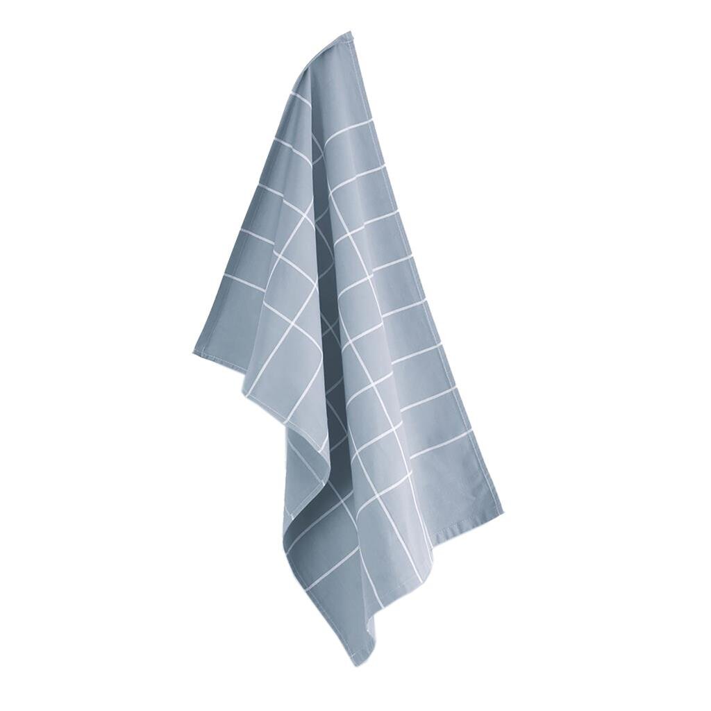 Strofinaccio byrklund di altre marche a quadri 50x70 cm cotone bianco blu