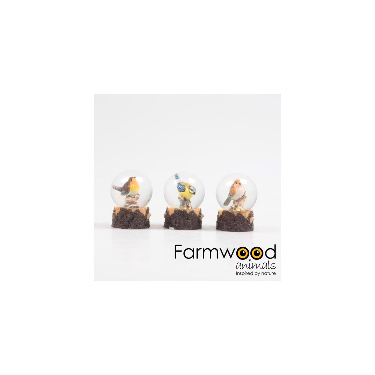 Bola agitadora de pájaros animales Farmwood 4,5x4,5x6cm