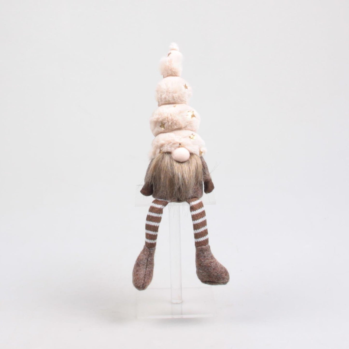 Decoraciones inspiradas en Seeason gnomo toby con patas colgantes 7x7x33cm