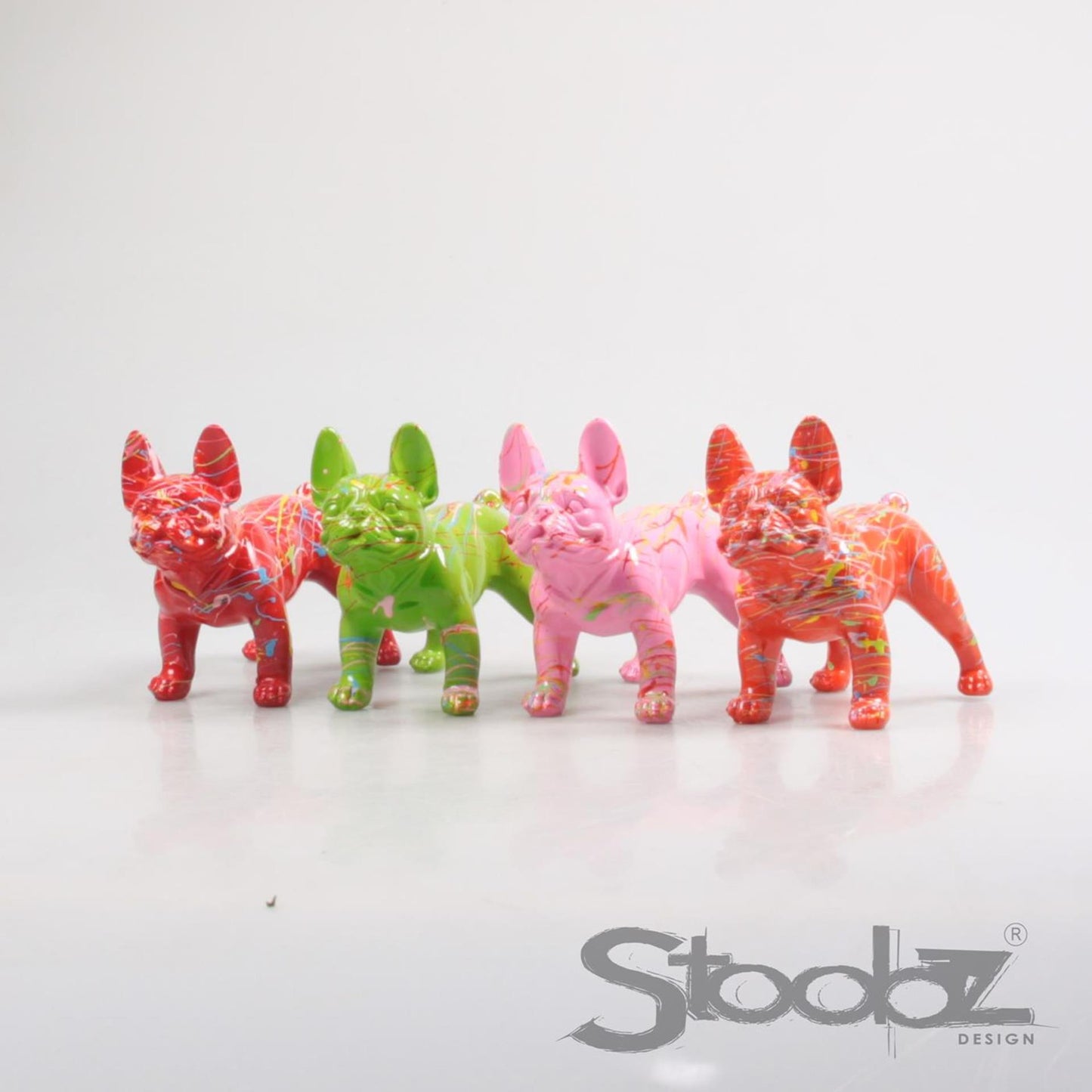 Stoobz design stoobz perro bulldog francés 16cm