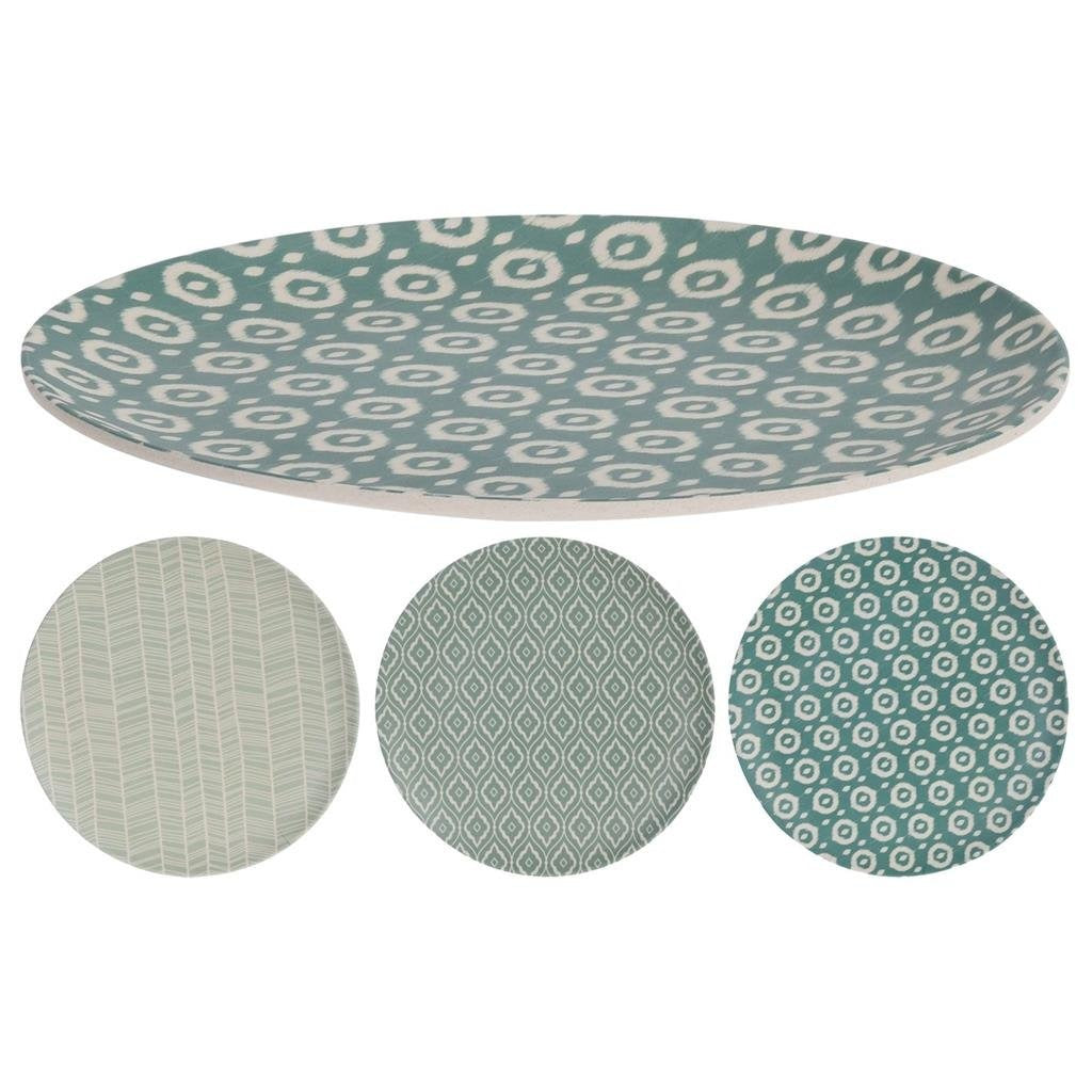 Piastra di bambù di base 20 cm verde