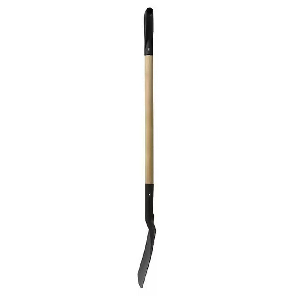Pala de jardín pro con mango de madera 115 cm madera negra