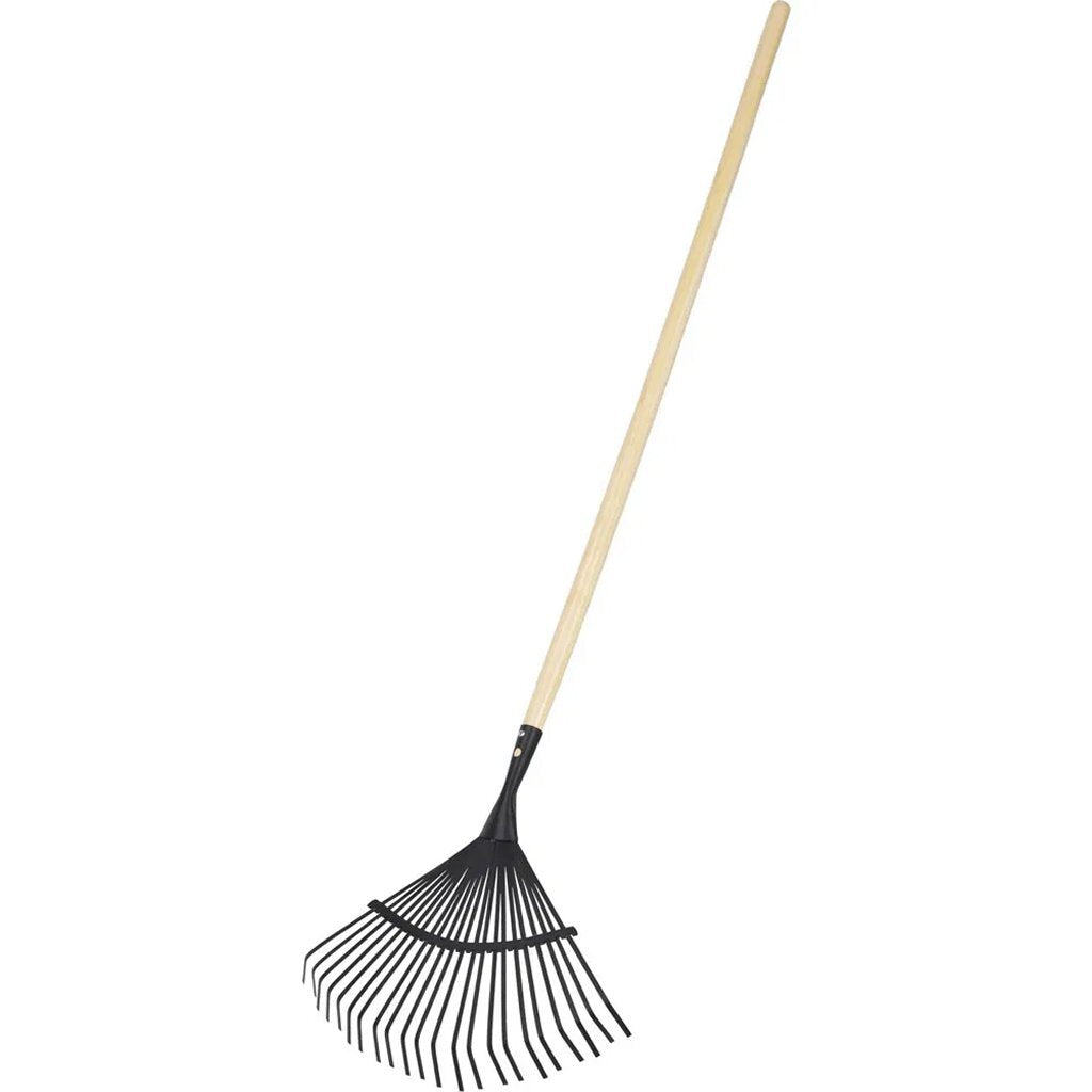 Pro garden bladhark 150 cm hout metaal zwart