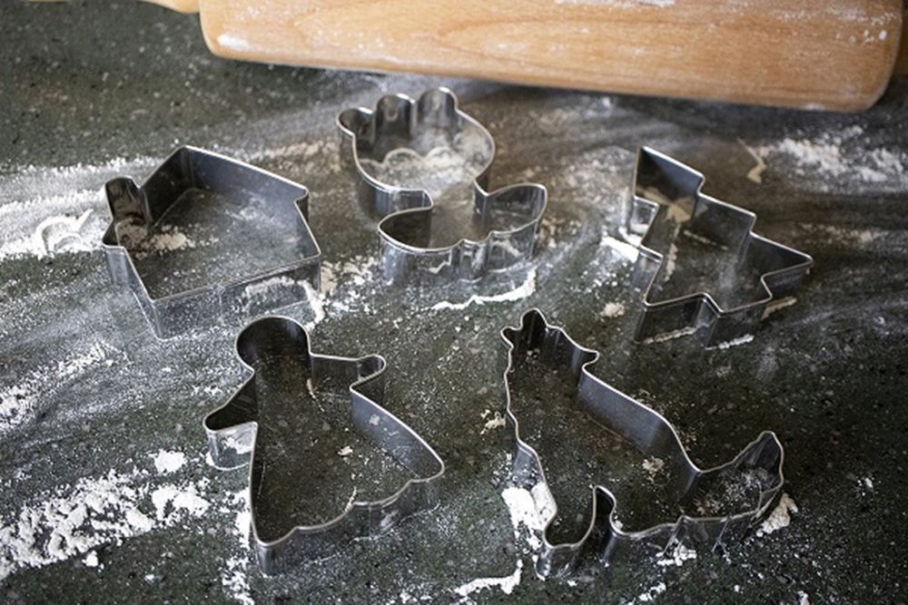 Formine per biscotti di Cappuccetto Rosso. 5 pezzi. 3+