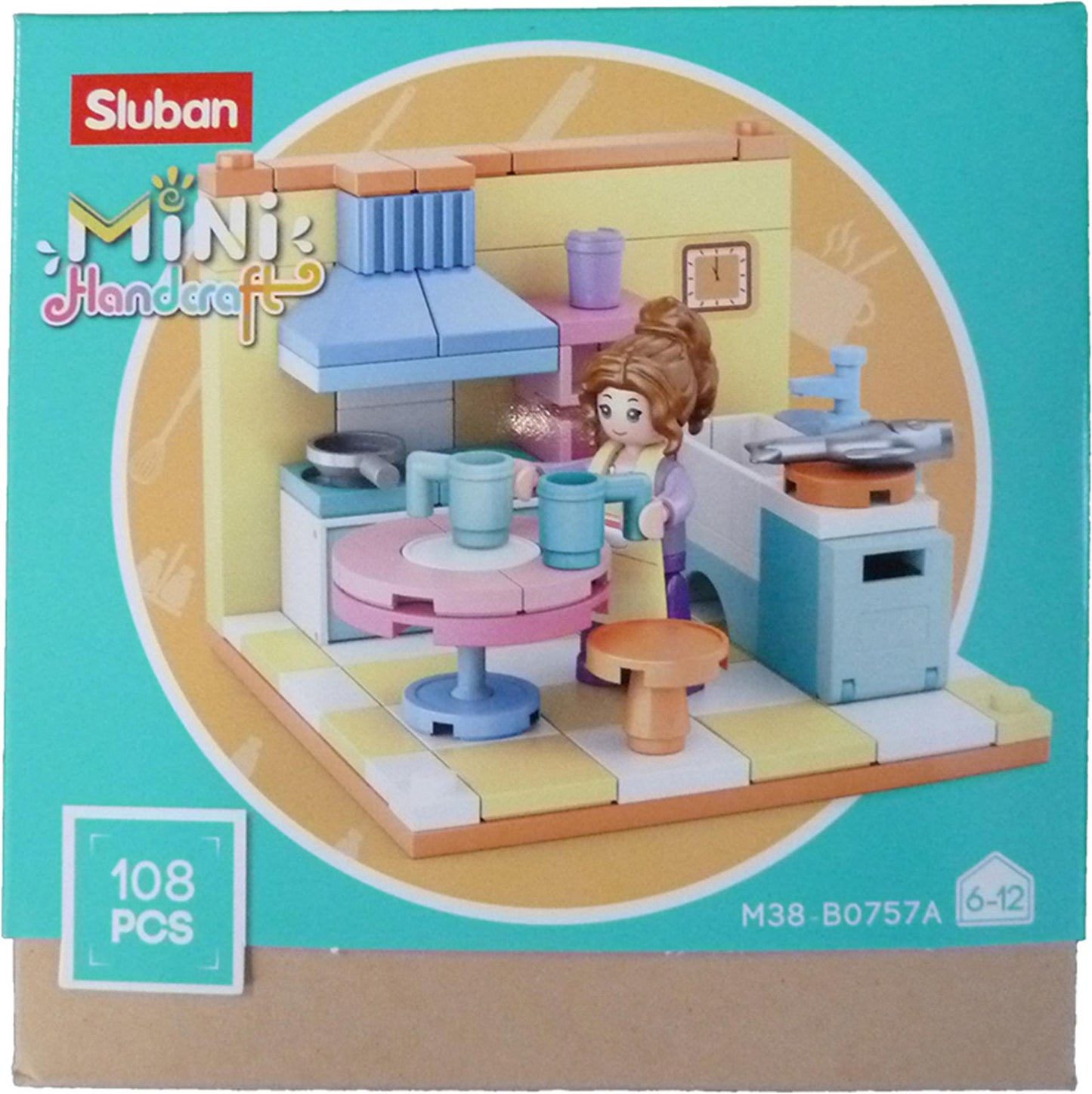 Mini cucina artigianale Sluban 108pz