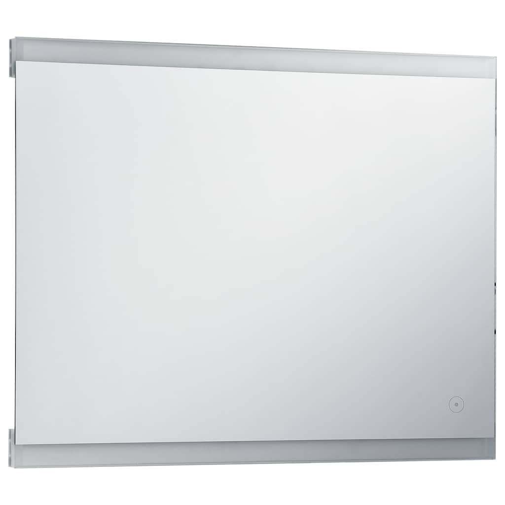Specchio da bagno Vidaxl LED con sensore touch 80x60 cm