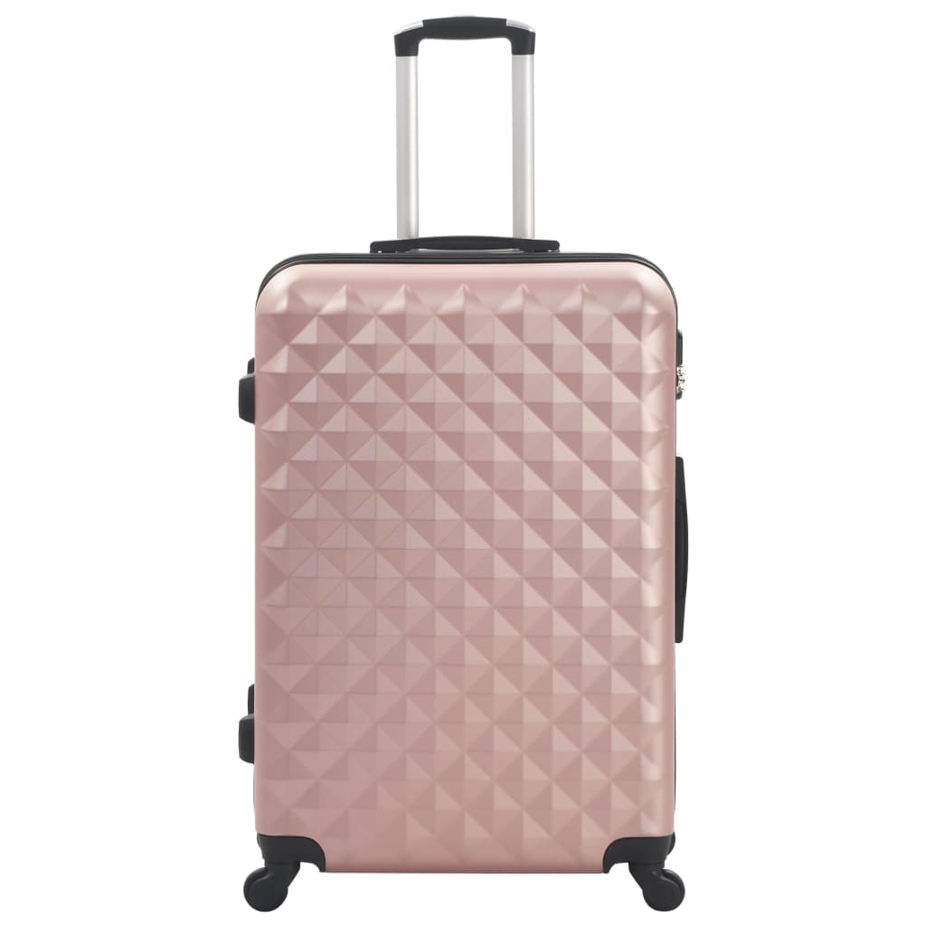 VIDAXL BAGGI EFFICILE in 3 parti set rosé oro