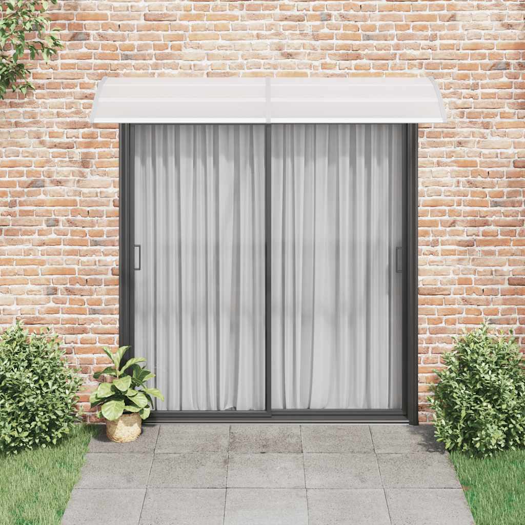 Vidaxl Port Canopy 240x75 cm PC grigio e trasparente