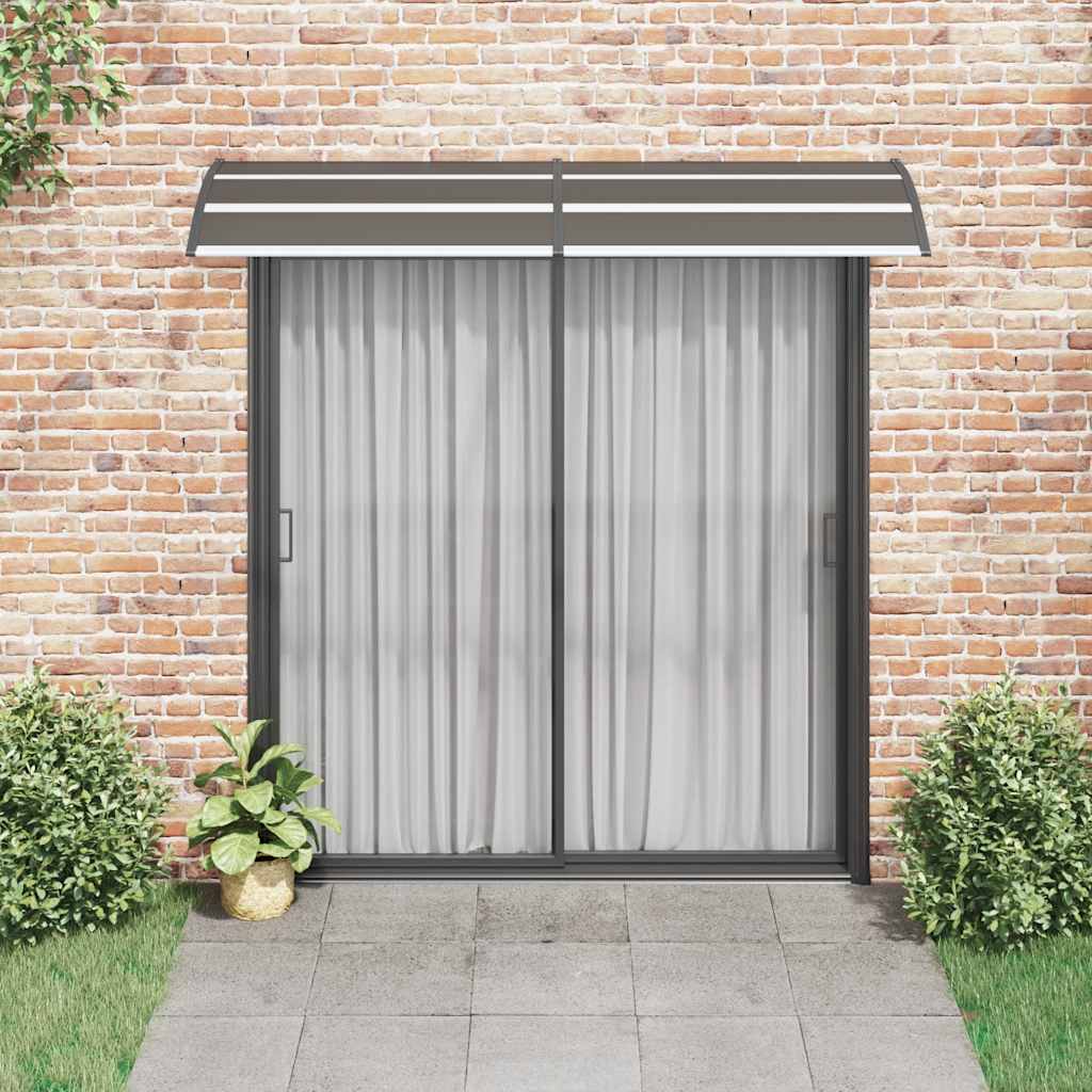 Vidaxl Port Canopy 240x75 cm PC nero