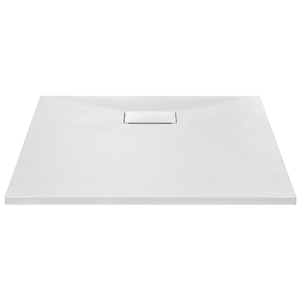 Vidaxl Docho doccia 90x90 cm SMC bianco