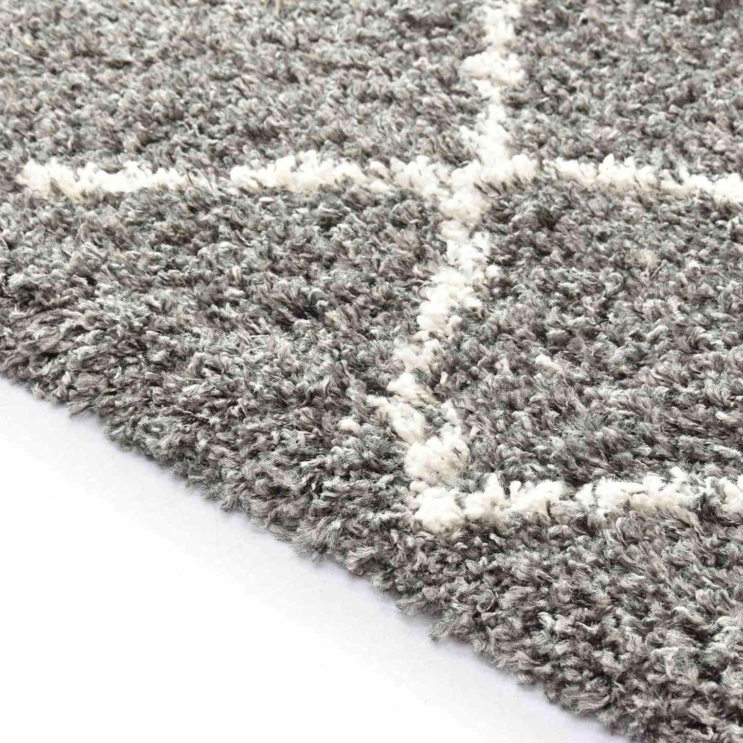 Tappeto Vidaxx a doghe grigio 230 x 160 cm in polipropilene