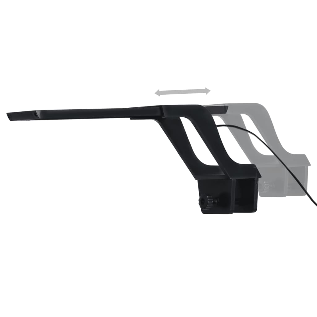 Vidaxl Aquarium Lamp con LED a base di morsetto 25-45 cm blu e bianco