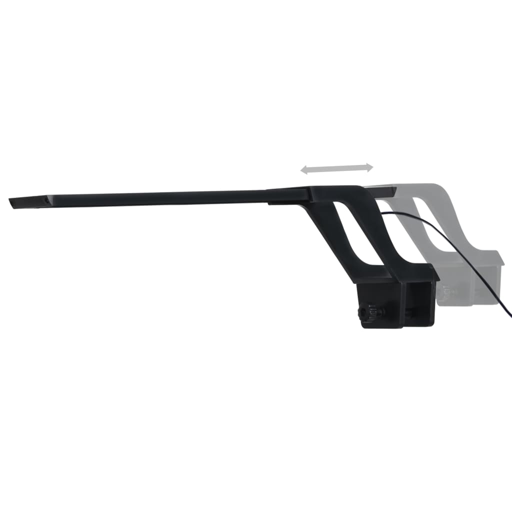 Lámpara de acuario Vidaxl con LED de abrazadera de 35-55 cm azul y blanco