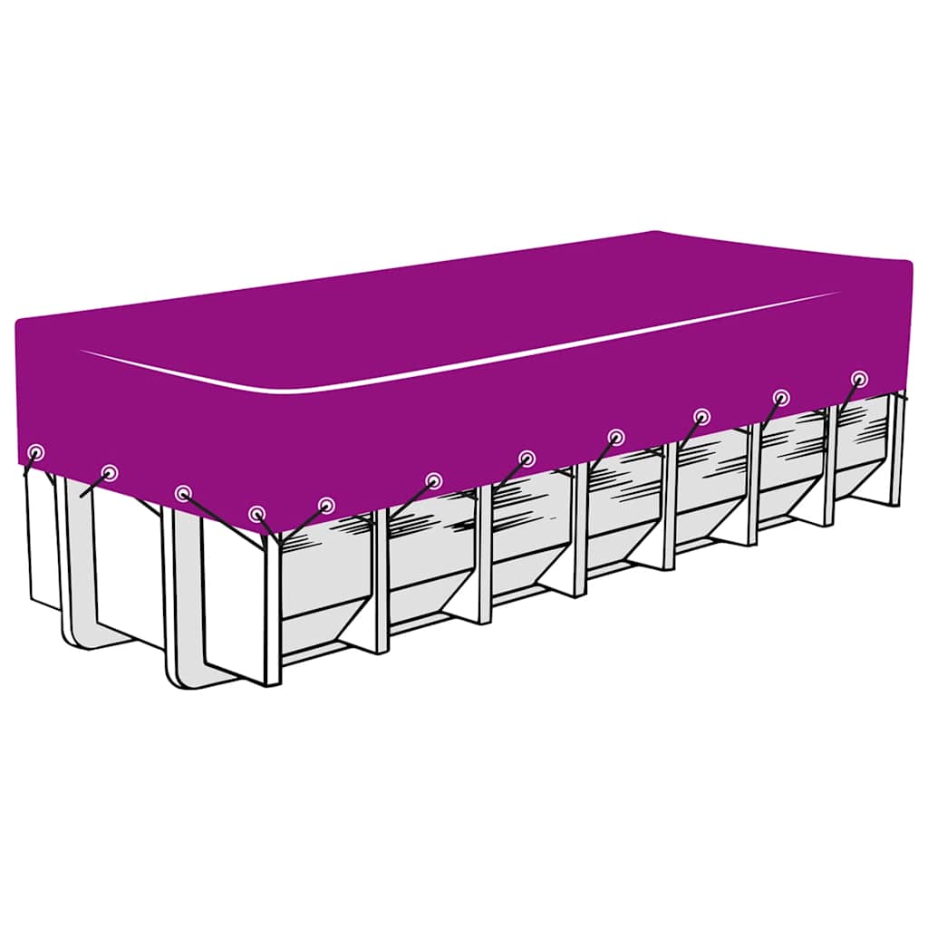 Vidaxl ContenneRnet 3x7 M HDPE NERO