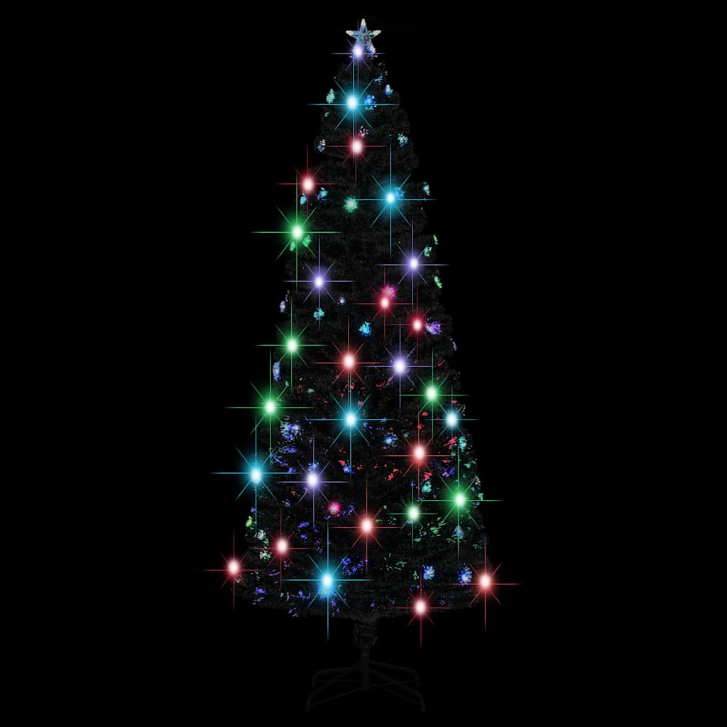 Árbol de Navidad Vidaxl con LED y Fiber Optic de 240 cm estándar