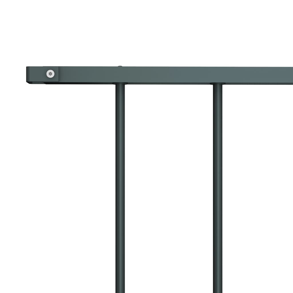 Panel Vidaxl HEK 1.7x0.75 M Polvo de acero con recubrimiento antracita