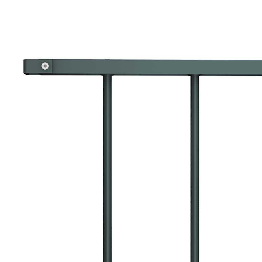 Vidaxl HEK Pannello 1.7x1,25 m in polvere antracite in acciaio rivestito