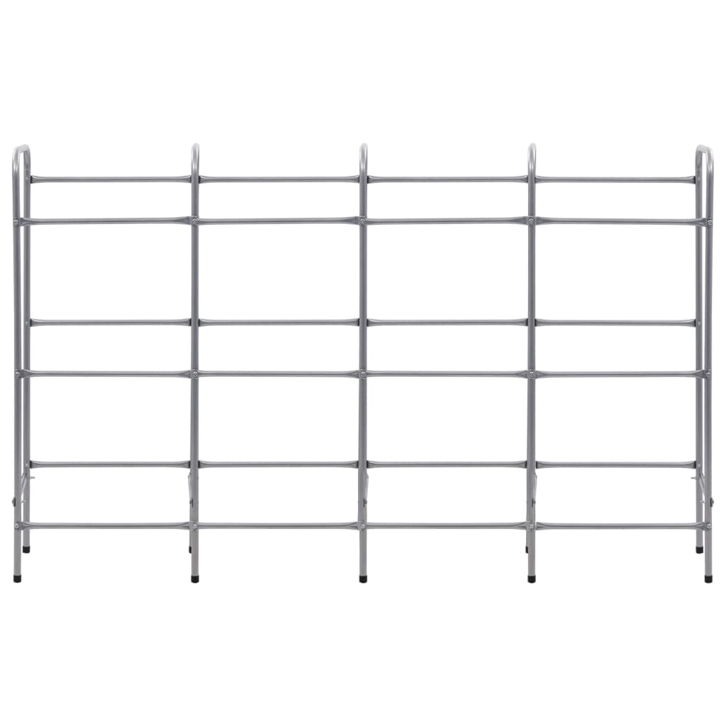 Rack di stoccaggio Vidaxl per 12 casse 190x333x116 cm in acciaio colorato
