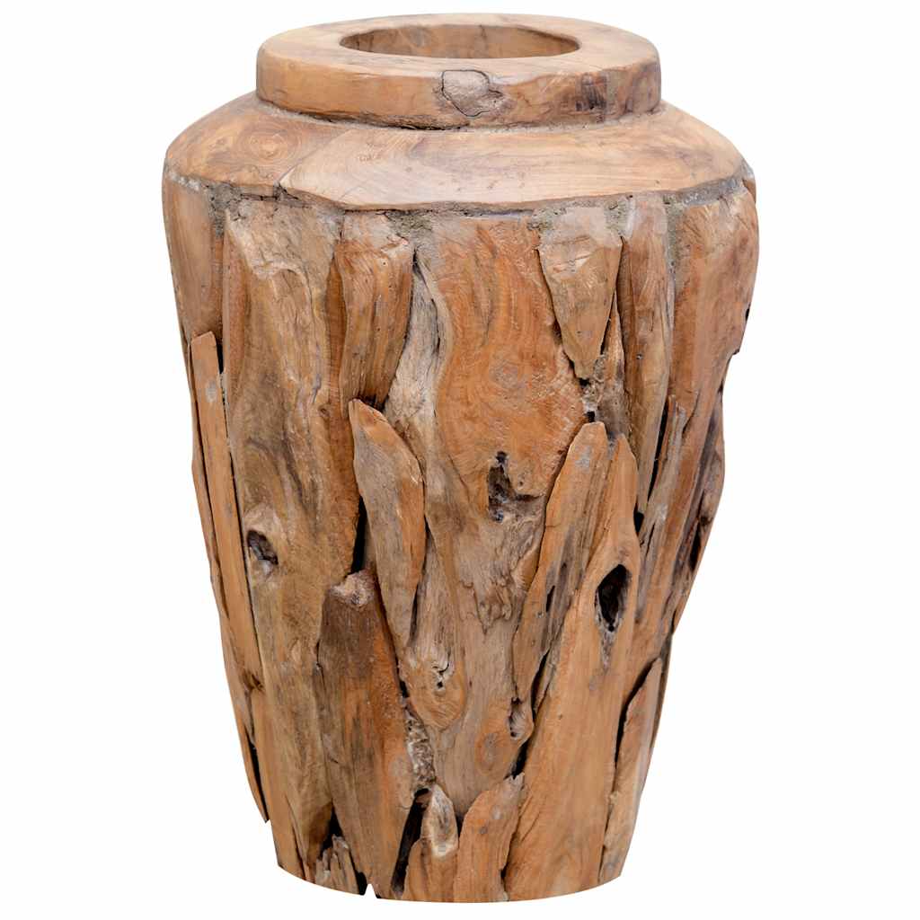 Vidaxl Cebo decorativo 40x60 cm de teca sólida