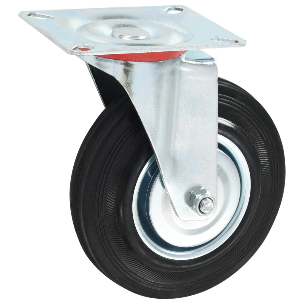 Vidaxl 8 ST giratoria Ruedas 125 mm