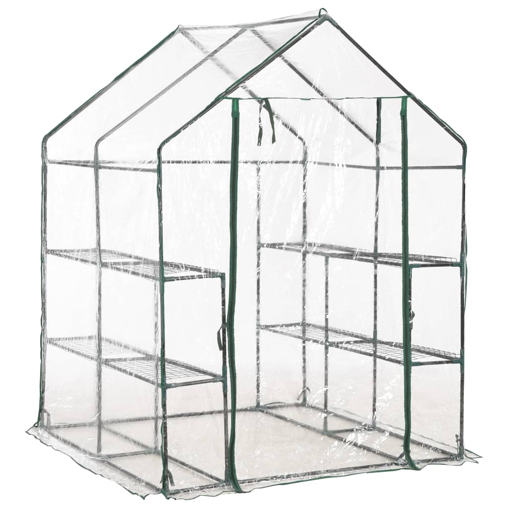 Vidaxl Tuinkas con 8 ripiani 143x143x195 cm