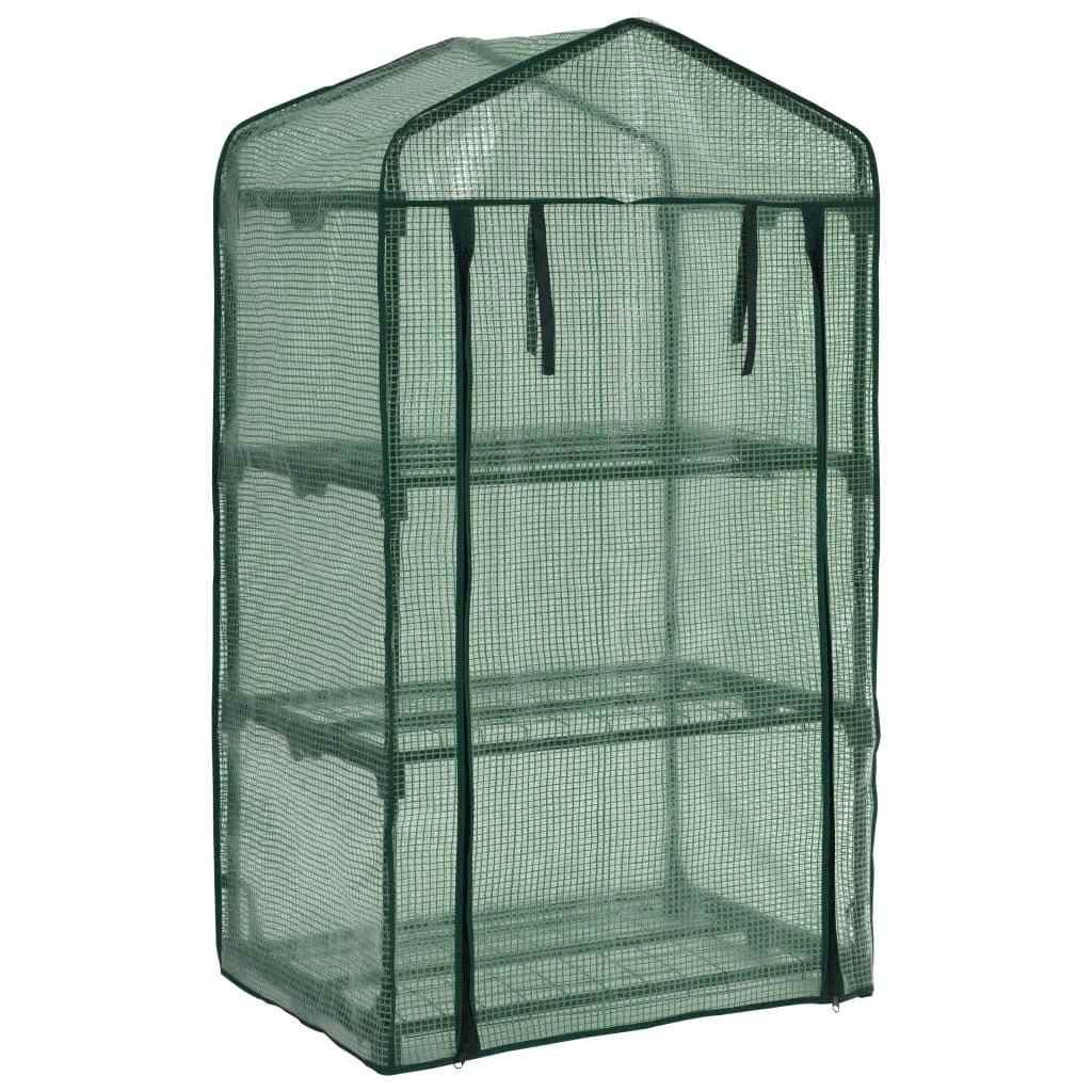 VIDAXL Mini GAS 3-STAYER 69x49x125 cm