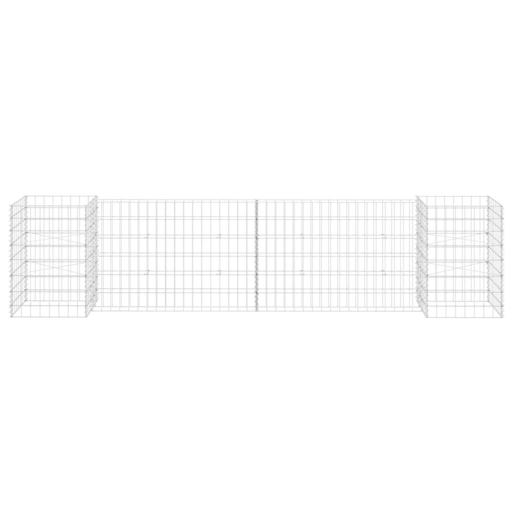 Vidaxl Gabion Fiorgola a forma di H 260x40x60 cm