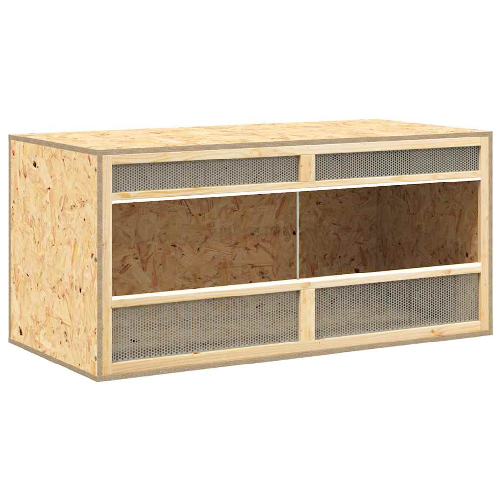 Vidaxl Terrario 100x47x47 cm de madera procesada
