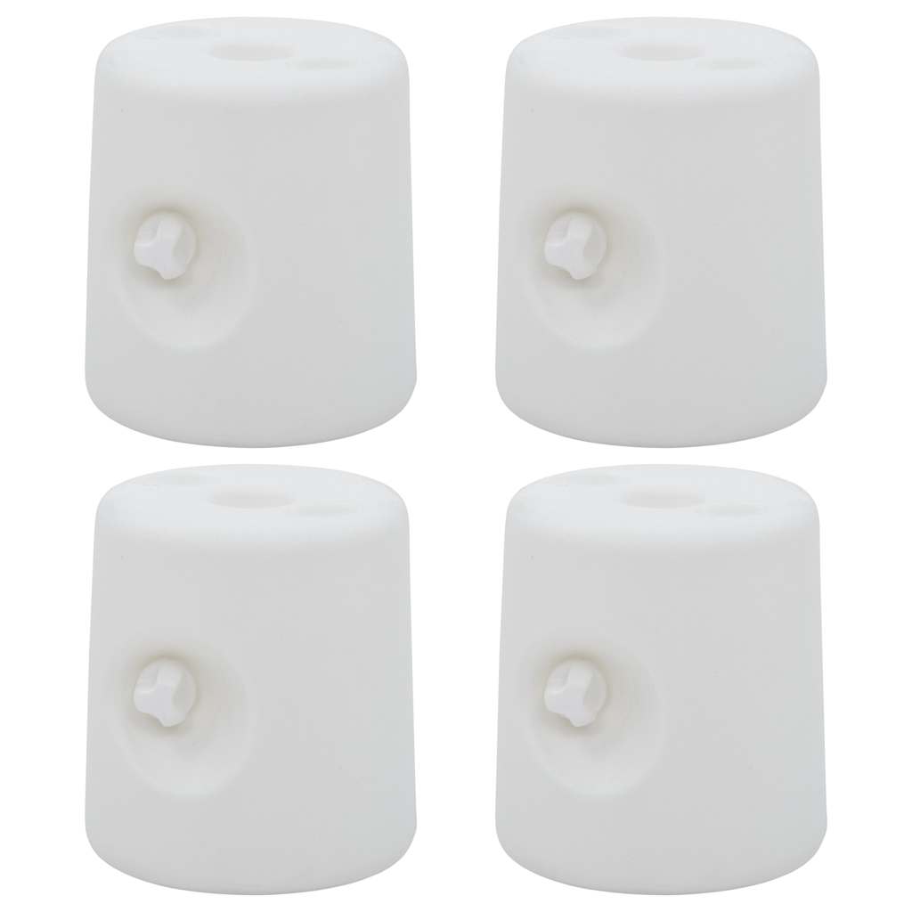 Vidaxl Part alsos 4 st pe blanco