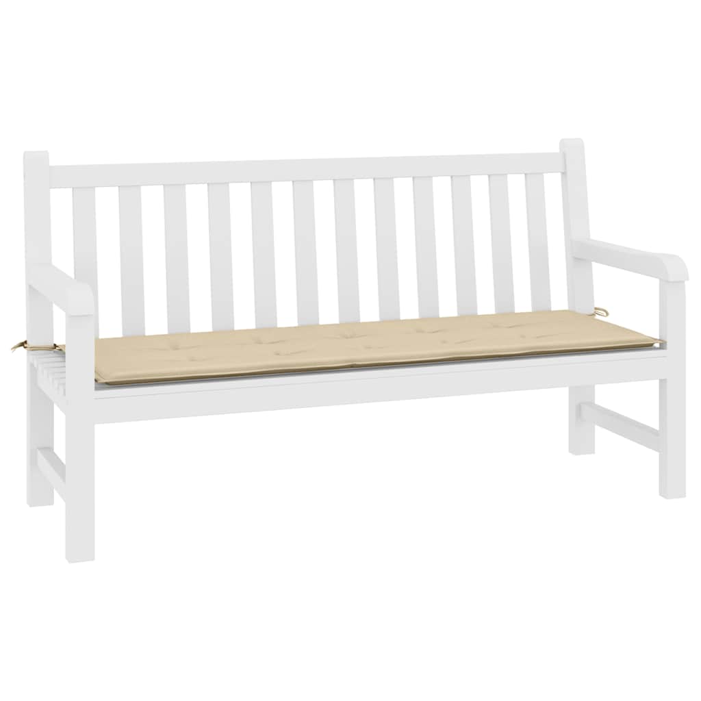 Vidaxl Garden Bench Cushion 200x50x3 CM Oxford Fabric beige