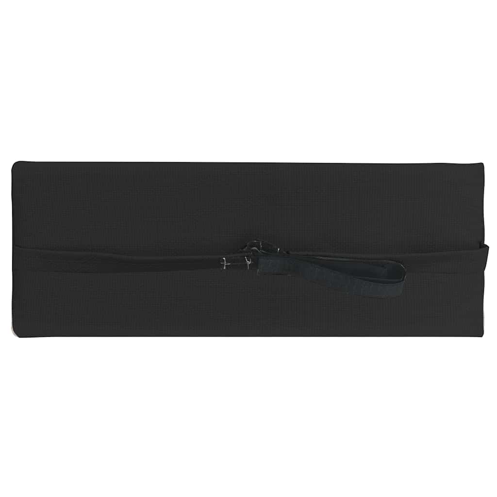 Vidaxl Headrest para la tumbona 40x7.5x15 cm Textilen Black
