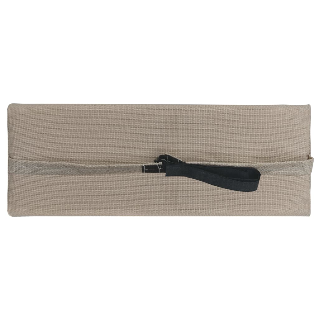 Vidaxl Headrest para la tumbona 40x7.5x15 cm textileen tope