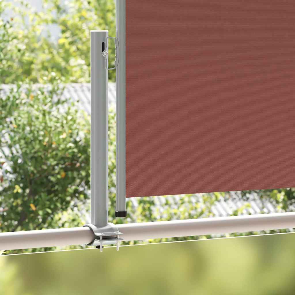 Vidaxl tuinscherm uittrekbaar 100x300 cm bruin