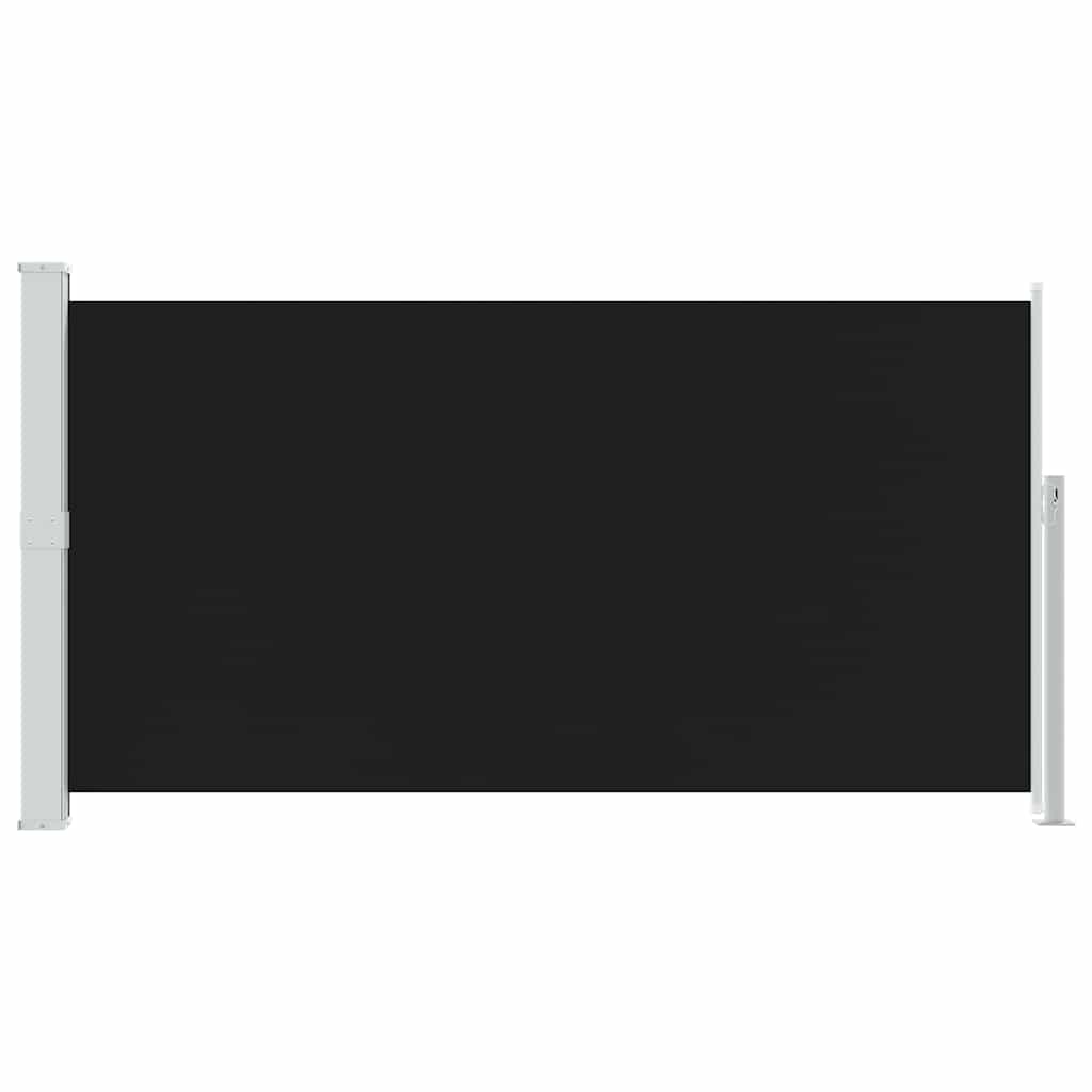 Pantalla de jardín Vidaxl extensible 170x300 cm Negro