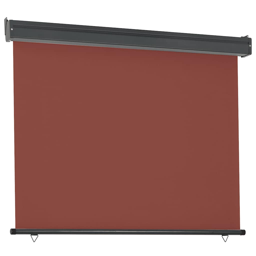 Paravento per balcone Vidaxx 125x250 cm marrone