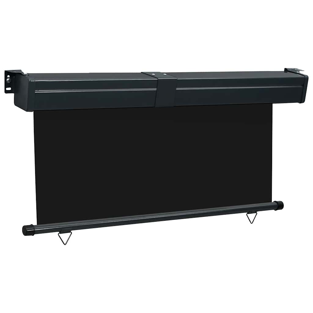 Paravento per balcone Vidaxx 165x250 cm nero