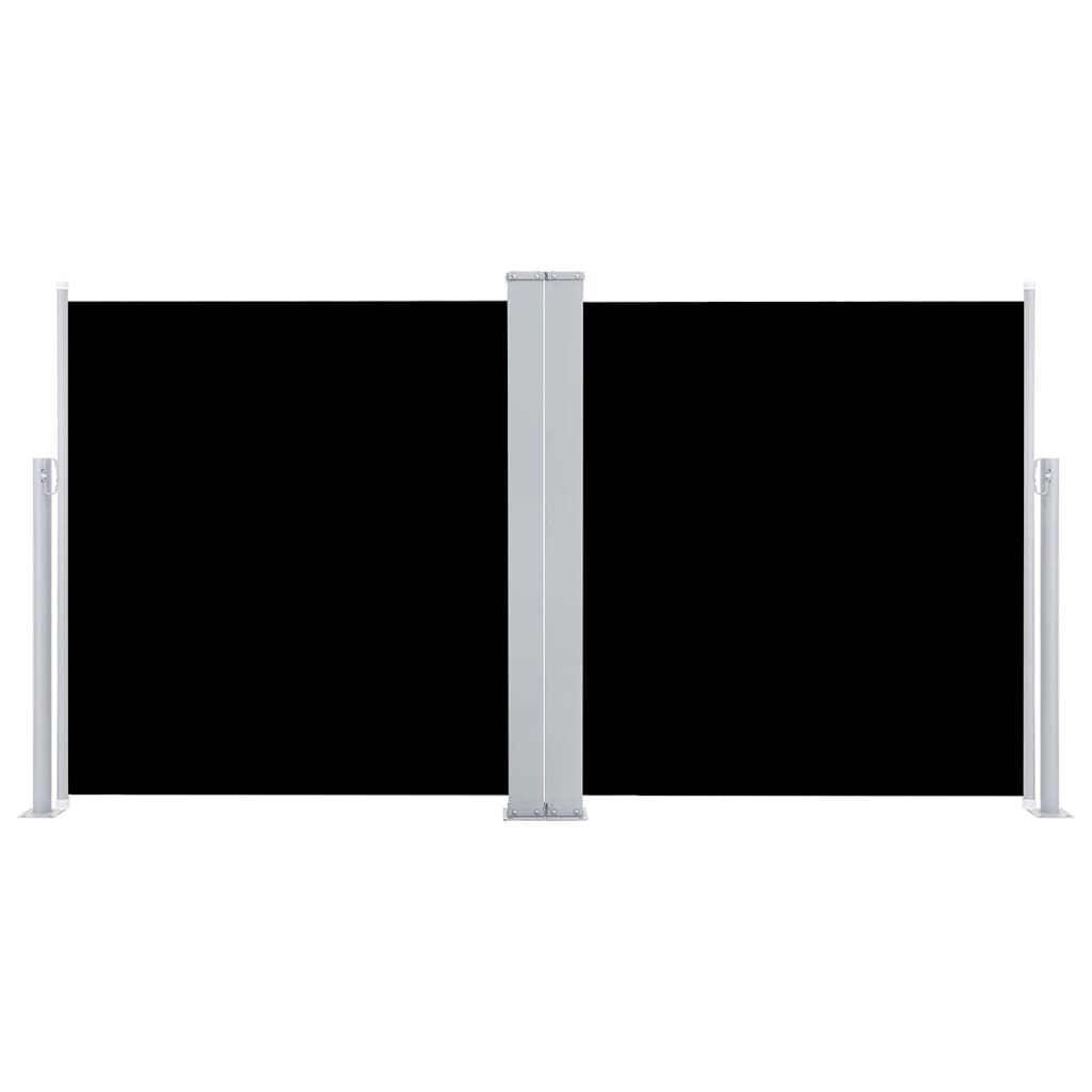 Parabrisas Vidaxl extensible 100x600 cm negro