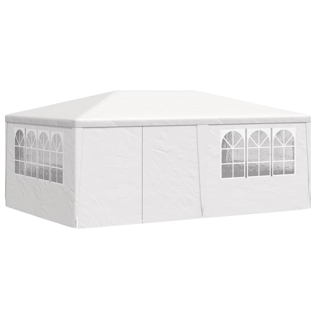 Vidaxl partytent met zijwanden professioneel 90 g m² 4x6 m wit